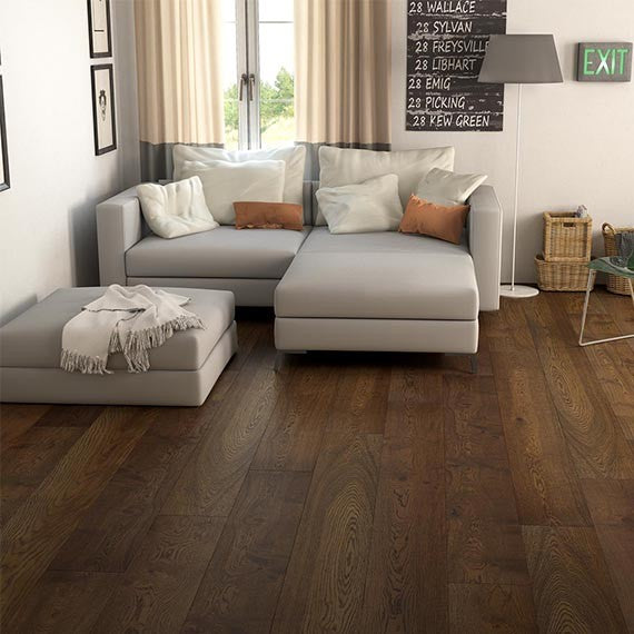 ECO Solid French Oak - Smoked Nature